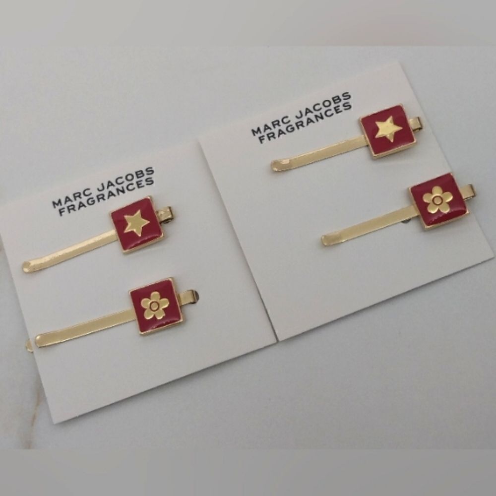 Marc Jacobs Hair Pins Barrett's Beauty Hair Tools Women's Accessories New Rare - Picture 2 of 9